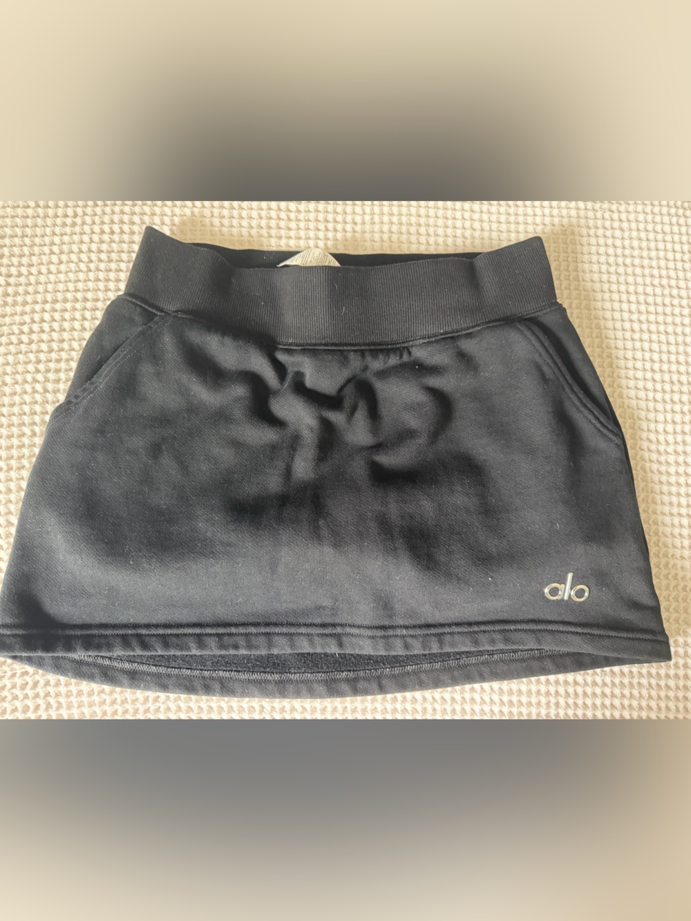 ALO Yoga Black Mini Skirt